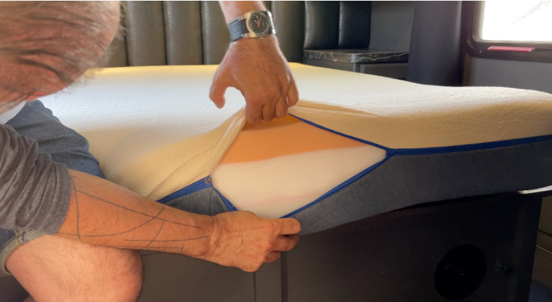 La housse pour notre matelas